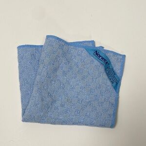 Norwex Reusable Cleaning Cloth Blue Scrub Cloth Eco Friendly Microfiber Kitchen